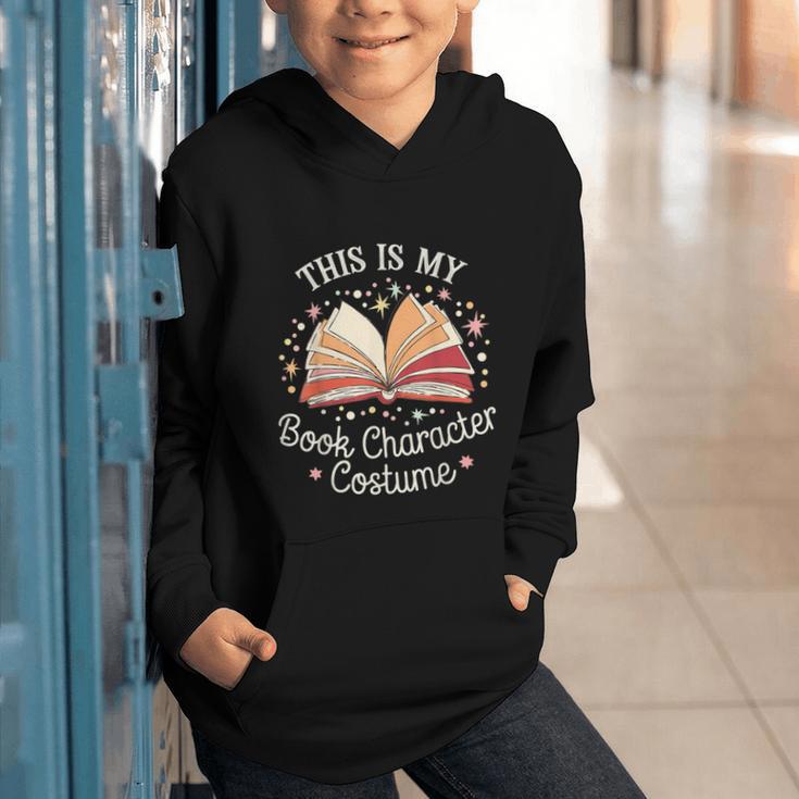 This Is My Book Character Costume Graphic Youth Hoodie This Is My Book Character Costume Graphic Youth Hoodie