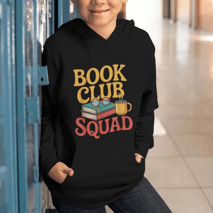 Book Club Squad Graphic Youth Hoodie