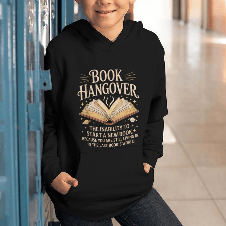 Book Hangover Literature Book Reading Books Reader Graphic Youth Hoodie
