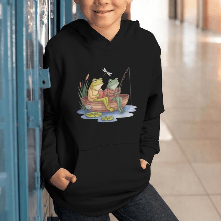 Book Shirt Frog Toad Fishing Vintage Book Frog Graphic Youth Hoodie Book Shirt Frog Toad Fishing Vintage Book Frog Graphic Youth Hoodie