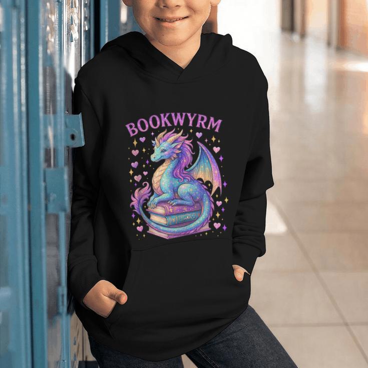 Bookwyrm Just a Girl Who Loves Dragons Books Dragon Reader Graphic Youth Hoodie Bookwyrm Just a Girl Who Loves Dragons Books Dragon Reader Graphic Youth Hoodie