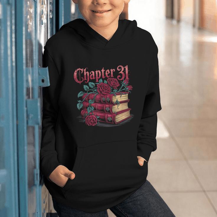 Chapter 31 Gothic 31st Birthday Book Lover Dark Romance Graphic Youth Hoodie Chapter 31 Gothic 31st Birthday Book Lover Dark Romance Graphic Youth Hoodie