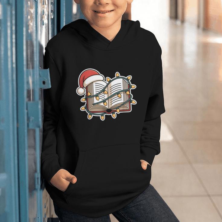 Christmas Book Festive Holiday Xmas Graphic Youth Hoodie Christmas Book Festive Holiday Xmas Graphic Youth Hoodie