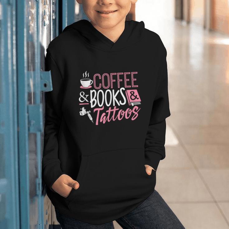 Coffee Lover Shirt Coffee And Books And Tattoos Men Women Graphic Youth Hoodie Coffee Lover Shirt Coffee And Books And Tattoos Men Women Graphic Youth Hoodie