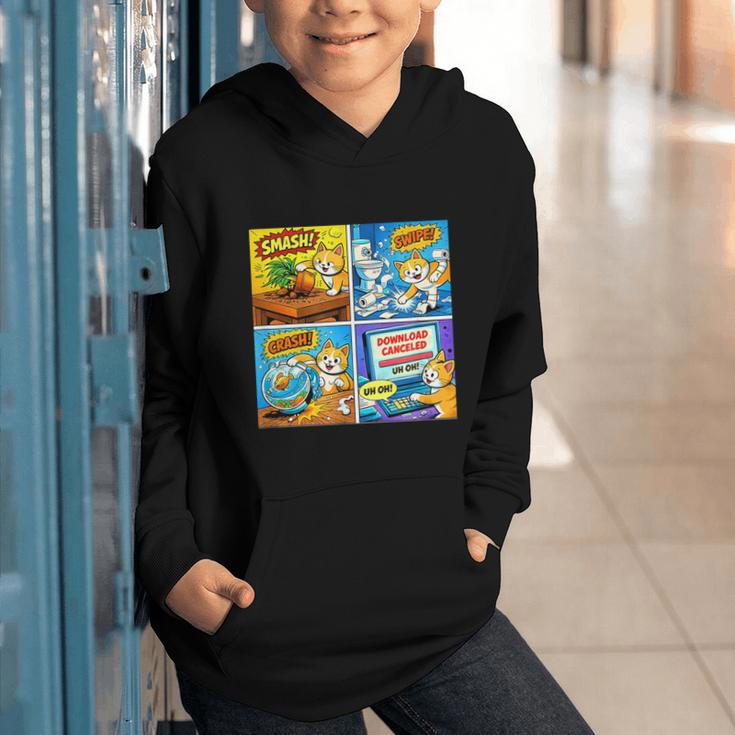 Comic Reader Comic Book Merch Vintage Reading Comic Books Graphic Youth Hoodie Comic Reader Comic Book Merch Vintage Reading Comic Books Graphic Youth Hoodie