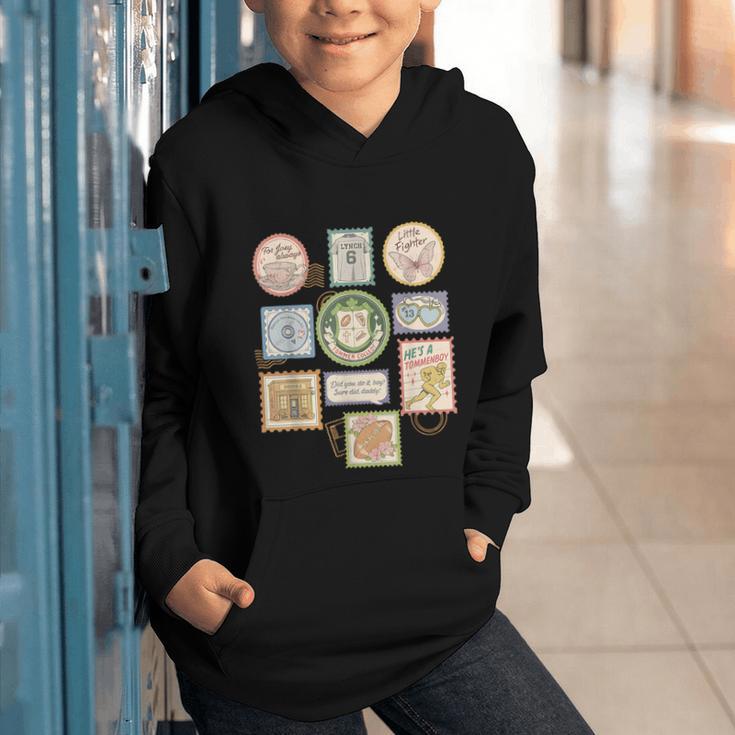 Coquette Boys Of Tommen Books Stamp Tommen College Tees Graphic Youth Hoodie