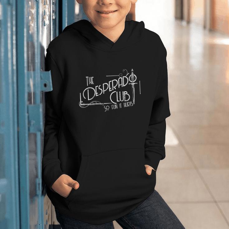 Dungeon Crawler Carl The Desperado Club Sign Sci-Fi Book Graphic Youth Hoodie