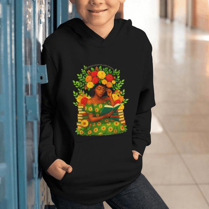 Educated Women Girls Reading Book Black History Month Graphic Youth Hoodie Educated Women Girls Reading Book Black History Month Graphic Youth Hoodie