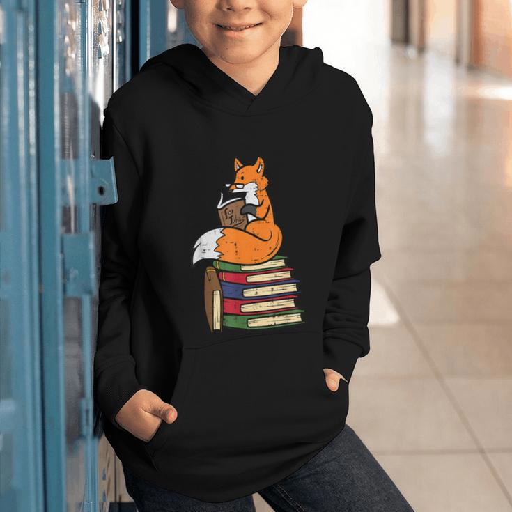 Fox Books Read Reading Librarian America Men Women Kids Graphic Youth Hoodie Fox Books Read Reading Librarian America Men Women Kids Graphic Youth Hoodie