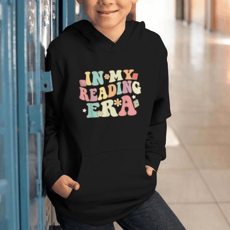 Groovy In My Reading Era Read Book Reader Reading Graphic Youth Hoodie