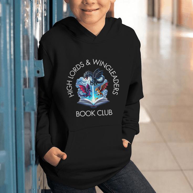 High Lords & Wingleaders Book Club Fantasy Storm Dragon Graphic Youth Hoodie High Lords & Wingleaders Book Club Fantasy Storm Dragon Graphic Youth Hoodie