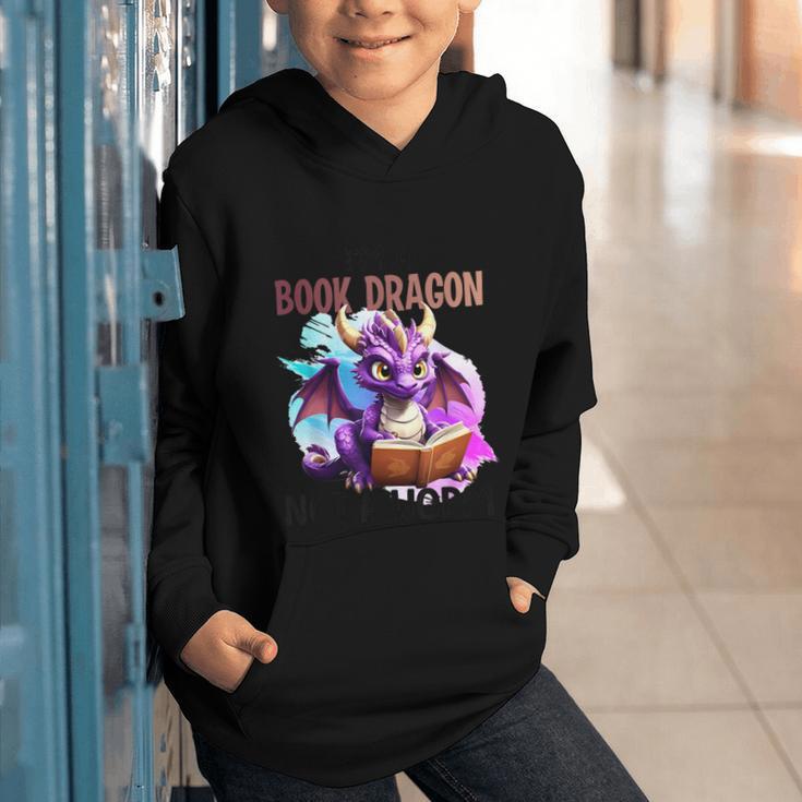 I'm A Book Dragon Not A Worm Graphic Youth Hoodie I'm A Book Dragon Not A Worm Graphic Youth Hoodie