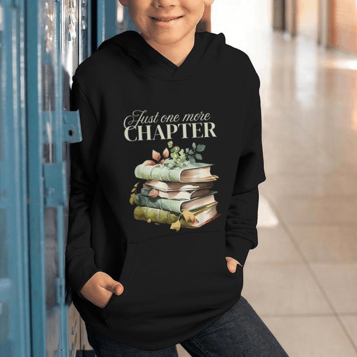Just One More Chapter Book Lover Graphic Youth Hoodie Just One More Chapter Book Lover Graphic Youth Hoodie