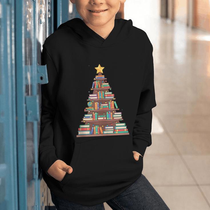 Literary Book Tree Bookish Shelf Art For Avid Readers Graphic Youth Hoodie