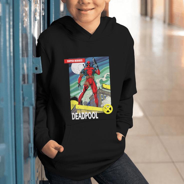 Marvel Comics Deadpool Vintage Book Art Graphic Youth Hoodie Marvel Comics Deadpool Vintage Book Art Graphic Youth Hoodie