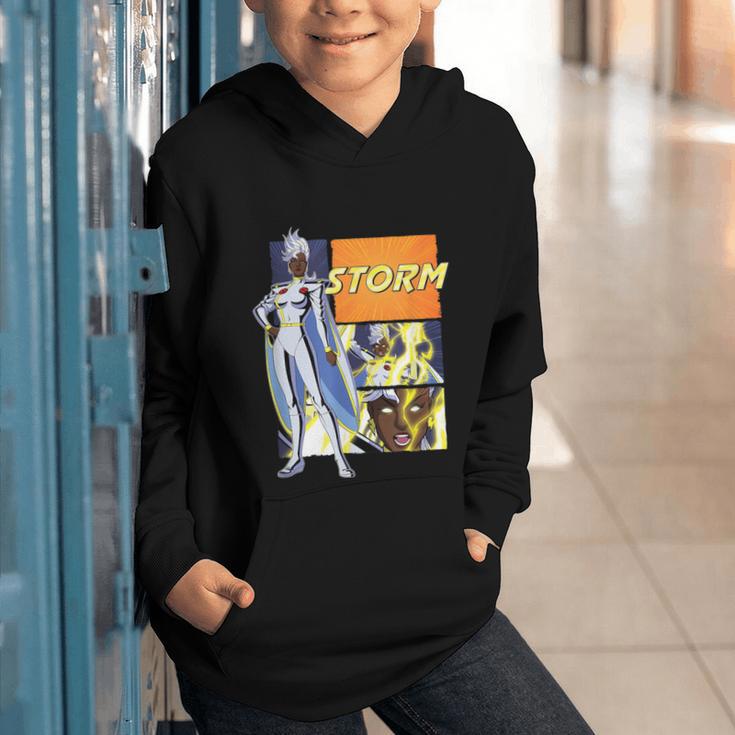 Marvel X-Men '97 Storm Vintage Classic Comic Book Panels Graphic Youth Hoodie Marvel X-Men '97 Storm Vintage Classic Comic Book Panels Graphic Youth Hoodie