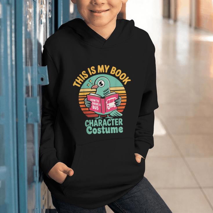 Pigeon Book Character Costume For Reading Day Graphic Youth Hoodie