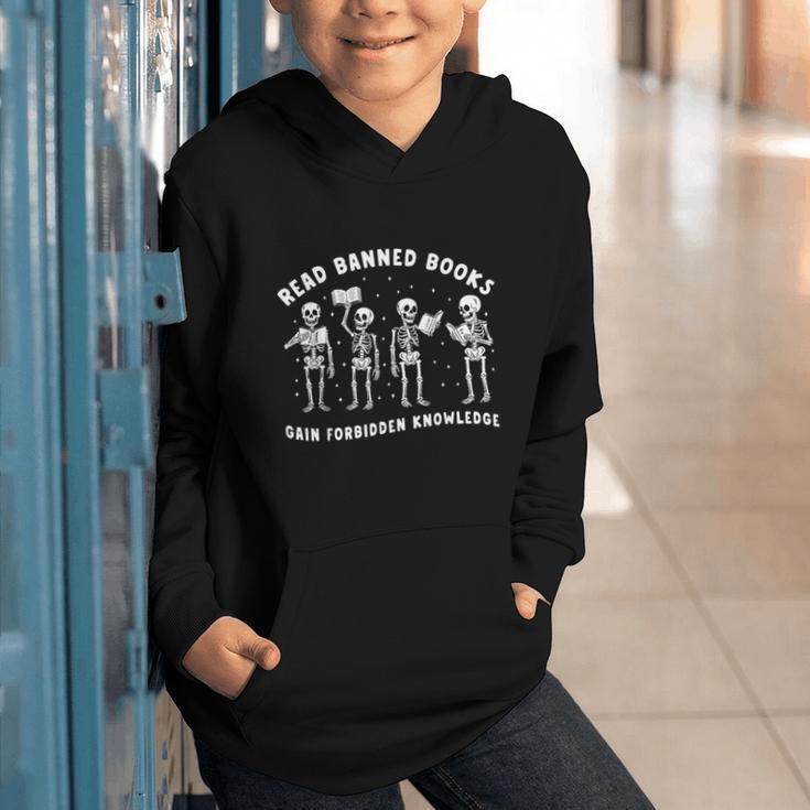 Read Banned Book Lover Forbidden Knowledge Reading Teacher Graphic Youth Hoodie Read Banned Book Lover Forbidden Knowledge Reading Teacher Graphic Youth Hoodie