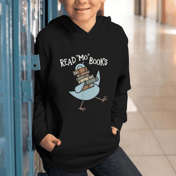 Read More Books Pigeon Book Lover Graphic Youth Hoodie