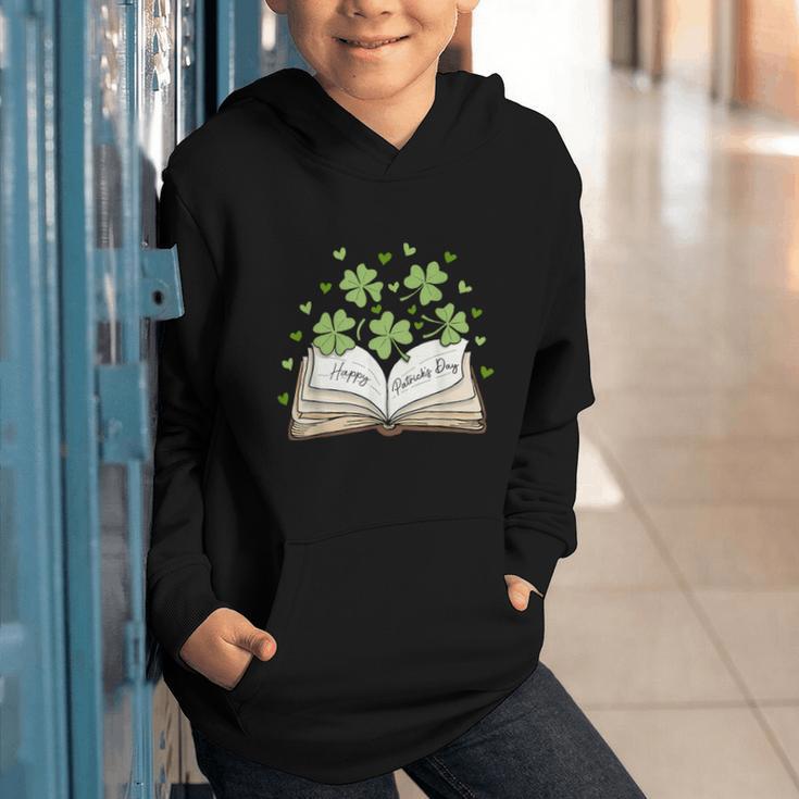 St Patricks Day Book Lover Librarian Reading Saint Pattys Graphic Youth Hoodie St Patricks Day Book Lover Librarian Reading Saint Pattys Graphic Youth Hoodie