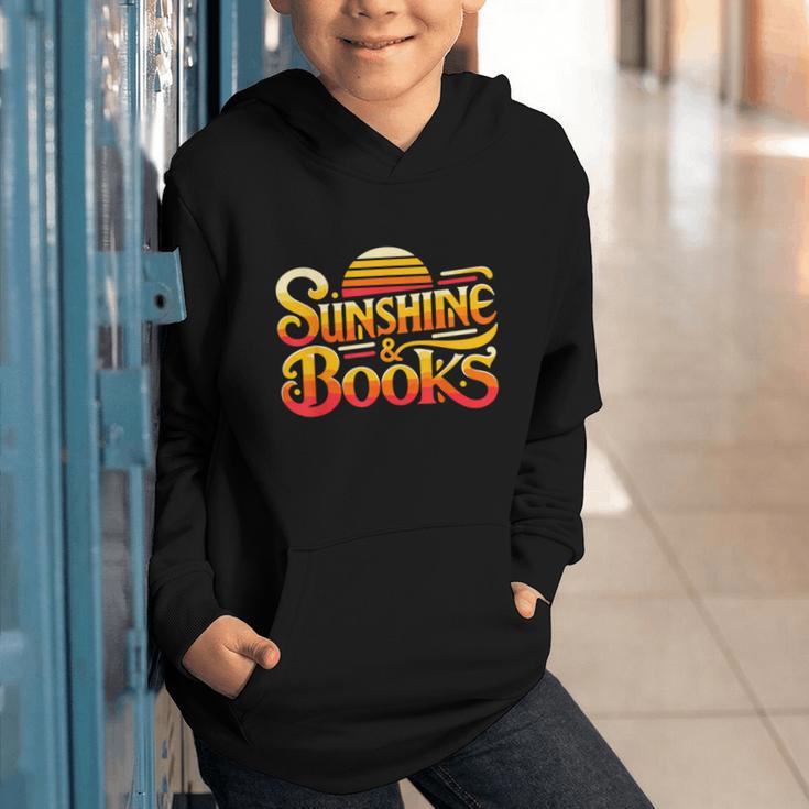 Sunshine & Books For Bookworm Summer Reading Graphic Youth Hoodie