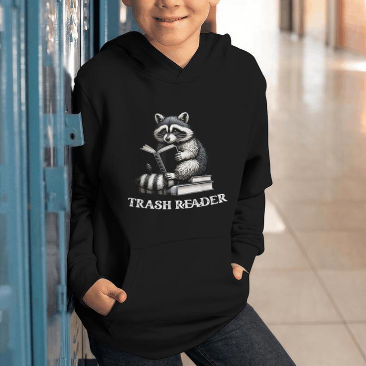 Trash Reader Book Reader Book Lover Book Reader Graphic Youth Hoodie Trash Reader Book Reader Book Lover Book Reader Graphic Youth Hoodie