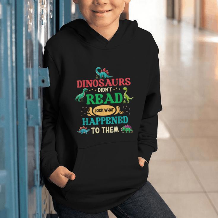 Vintage Librarian Book Reader Library Book Reading Graphic Youth Hoodie
