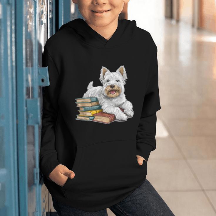 West Highland Terrier Books Dog Breed Westie For Men Women Kids Graphic Youth Hoodie