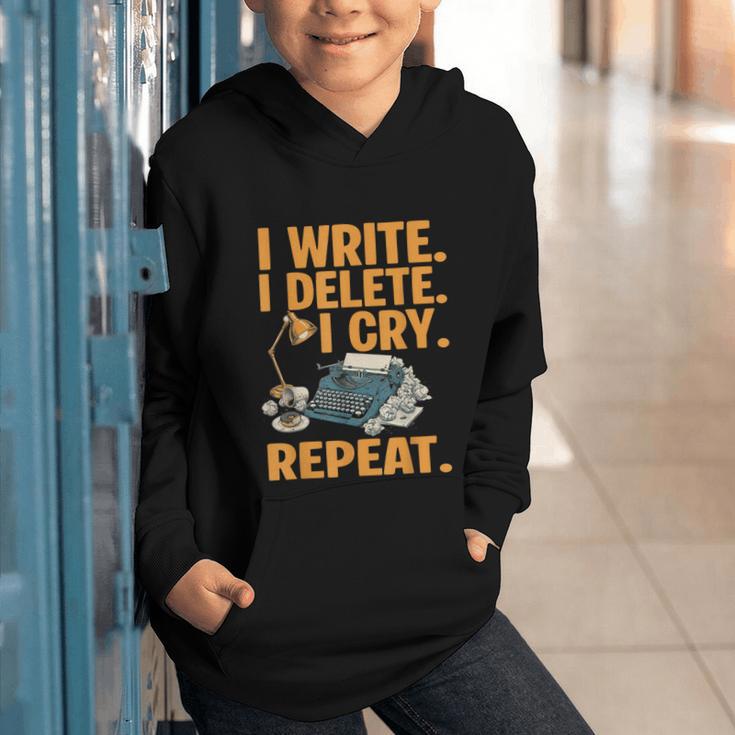 I Write Book Writer Author Book Writing Novelist Graphic Youth Hoodie I Write Book Writer Author Book Writing Novelist Graphic Youth Hoodie