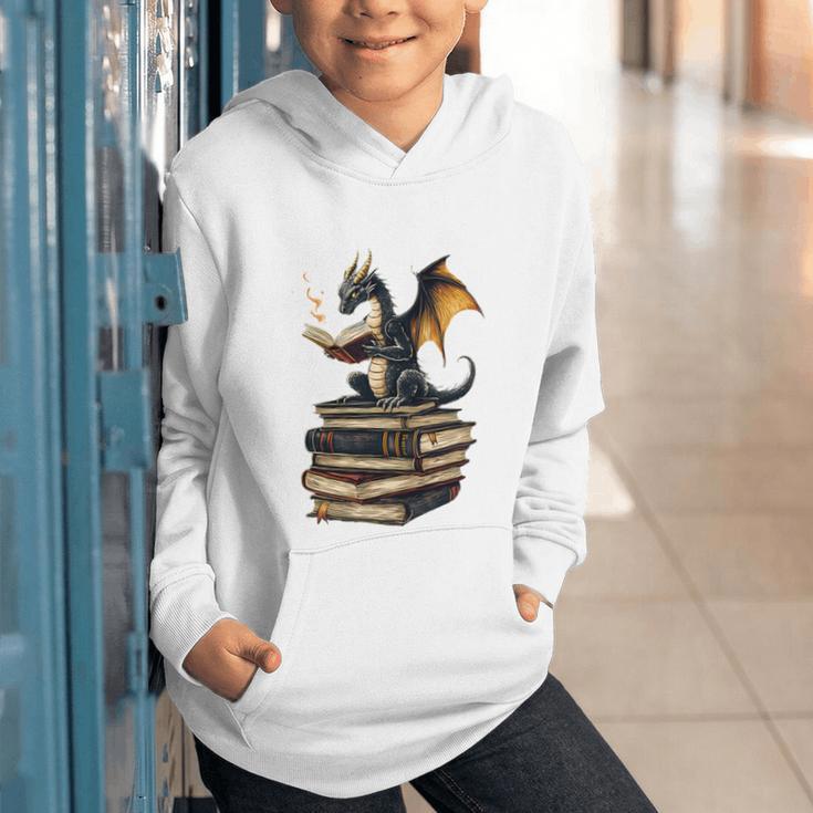 Book Dragon Graphic Youth Hoodie Book Dragon Graphic Youth Hoodie