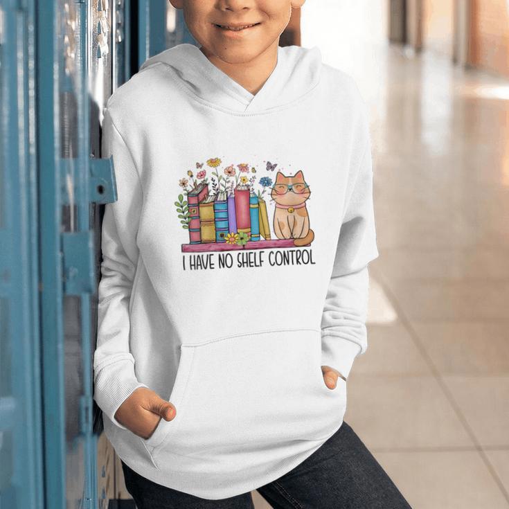 Book Lovers I Have No Shelf Control Graphic Youth Hoodie Book Lovers I Have No Shelf Control Graphic Youth Hoodie