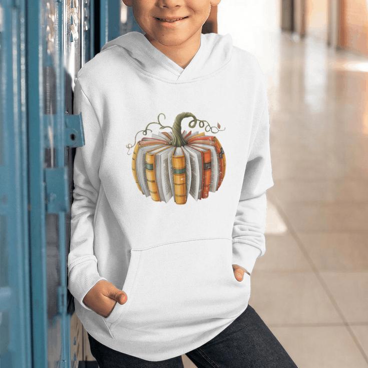 Fall Book Pumpkin Fall Librarians Bookworm Teachers Students Graphic Youth Hoodie Fall Book Pumpkin Fall Librarians Bookworm Teachers Students Graphic Youth Hoodie