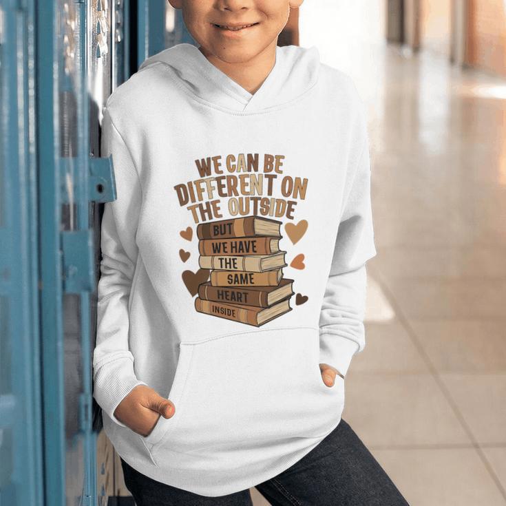 We Have The Same Heart History Month Book Lover Women Premium Tri-Blend Graphic Youth Hoodie