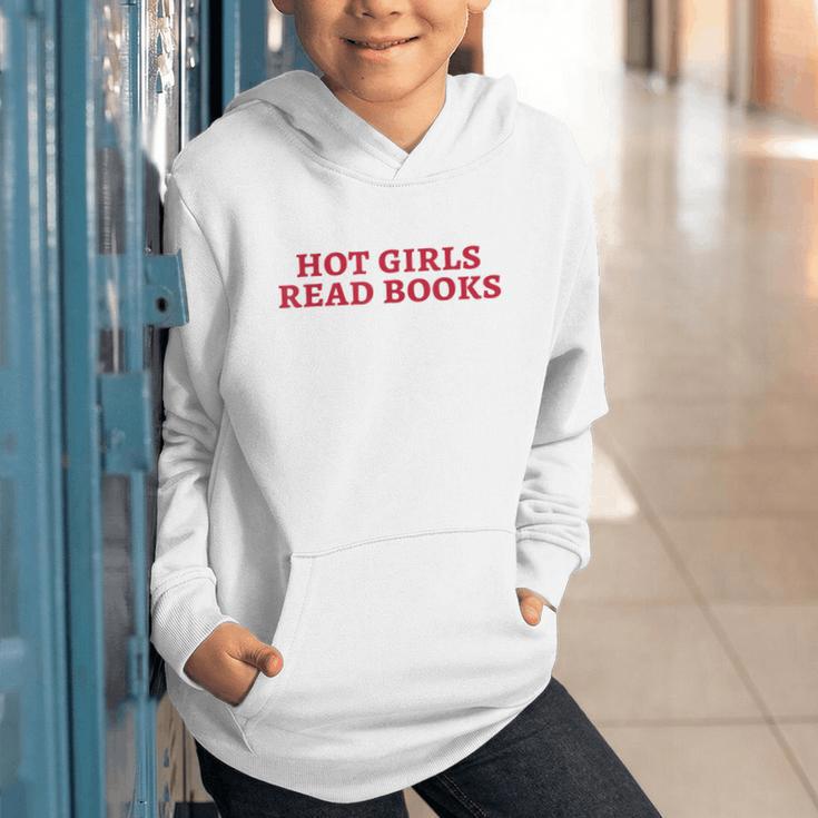 Hot Girls Read Books Book Lovers Graphic Youth Hoodie Hot Girls Read Books Book Lovers Graphic Youth Hoodie