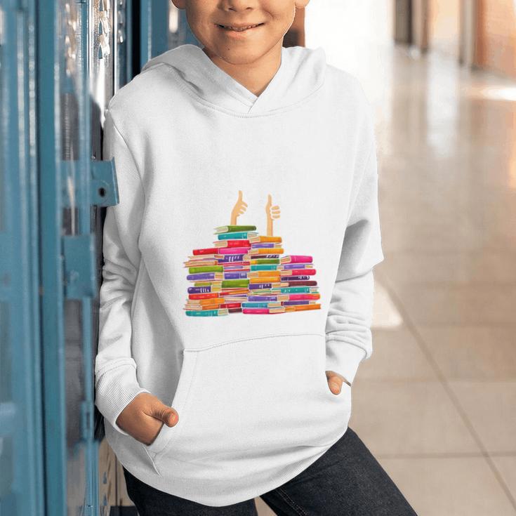I'm Fine Reading Books Reader Book Lover Librarian Graphic Youth Hoodie I'm Fine Reading Books Reader Book Lover Librarian Graphic Youth Hoodie