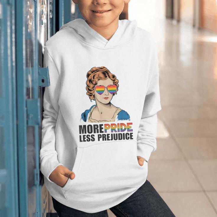 Pride And Prejudice Book Jane Austen Merch LGBTQ Graphic Youth Hoodie
