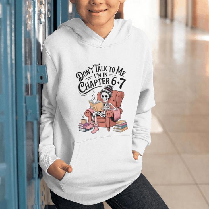 Reading 67 Six Seven Meme English Teacher Book Lover Graphic Youth Hoodie