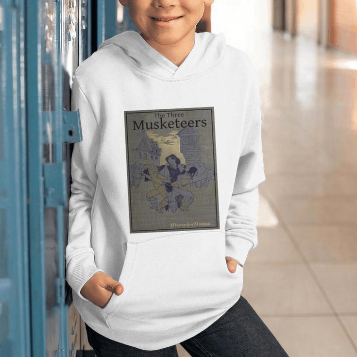 The Three Musketeers Book Cover Graphic Youth Hoodie