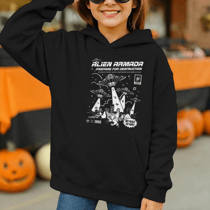 Alien Abduction UFO Lovers Comic Book Style Shirt Graphic Youth Hoodie Alien Abduction UFO Lovers Comic Book Style Shirt Graphic Youth Hoodie