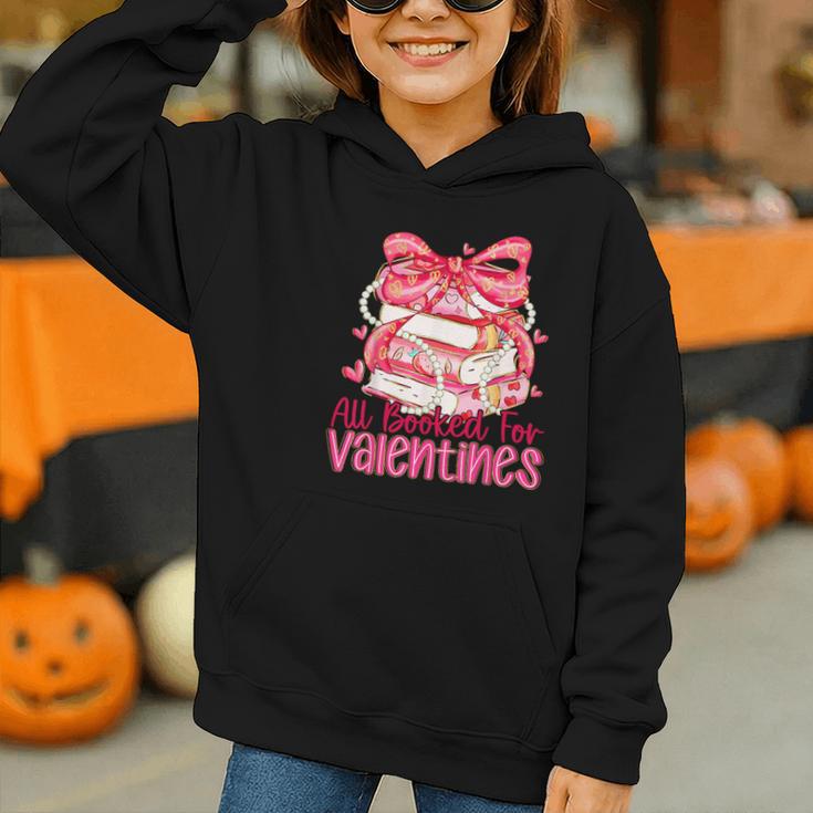 All Booked For Valentines Day Book Lovers Teacher Kids Graphic Youth Hoodie All Booked For Valentines Day Book Lovers Teacher Kids Graphic Youth Hoodie