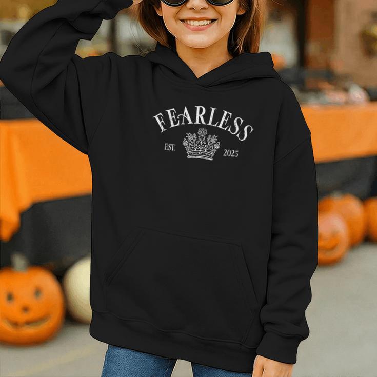 Fearless Est 2025 Powerless Book Fantasy Bookish Graphic Youth Hoodie Fearless Est 2025 Powerless Book Fantasy Bookish Graphic Youth Hoodie