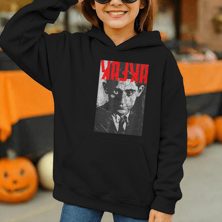 Kafka Franz Portrait Books And Literature Graphic Youth Hoodie Kafka Franz Portrait Books And Literature Graphic Youth Hoodie