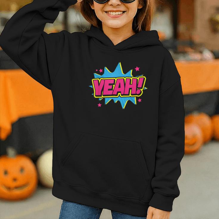 Yeah Comic Comic Book Graphic Graphic Youth Hoodie Yeah Comic Comic Book Graphic Graphic Youth Hoodie