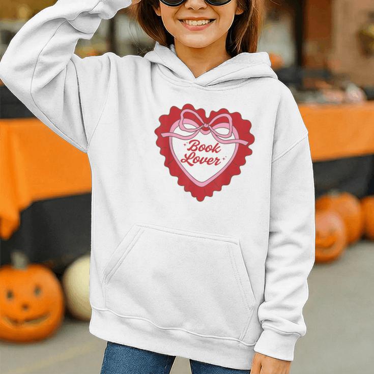 Book Lover Graphic Youth Hoodie
