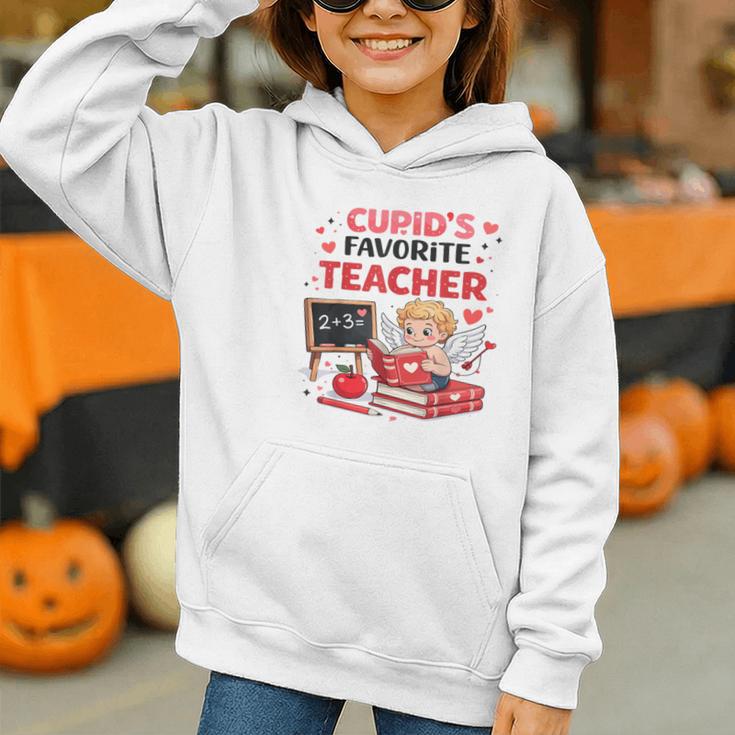 Cupid's Favorite Math Teacher Valentine Reading Book Women Graphic Youth Hoodie Cupid's Favorite Math Teacher Valentine Reading Book Women Graphic Youth Hoodie