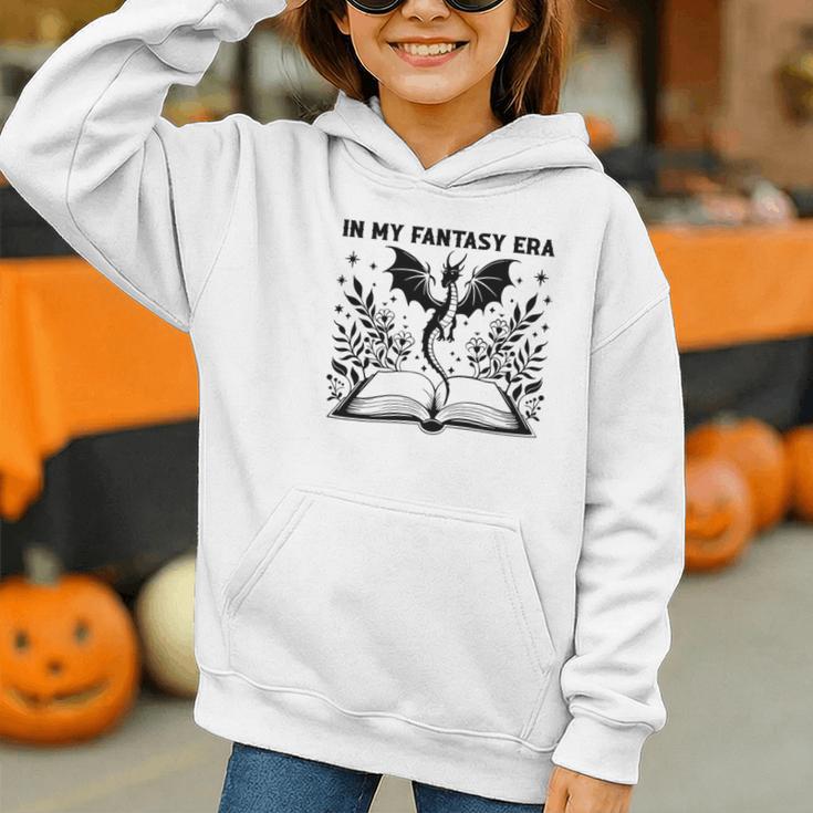 In My Fantasy Era Book Lover Tee Premium Tri-Blend Graphic Youth Hoodie