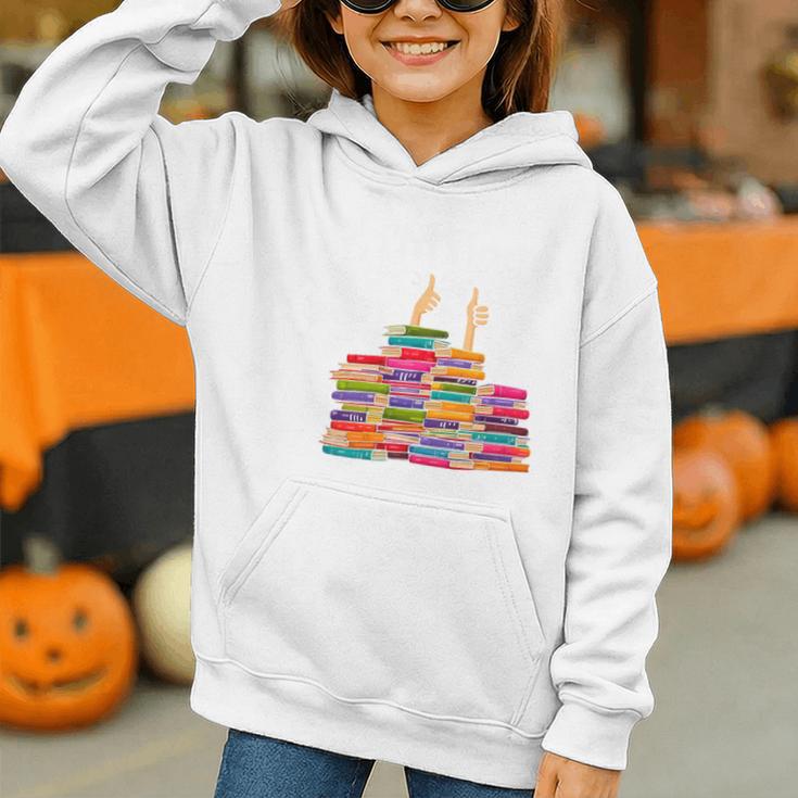 I'm Fine Reading Books Reader Book Lover Librarian Graphic Youth Hoodie I'm Fine Reading Books Reader Book Lover Librarian Graphic Youth Hoodie