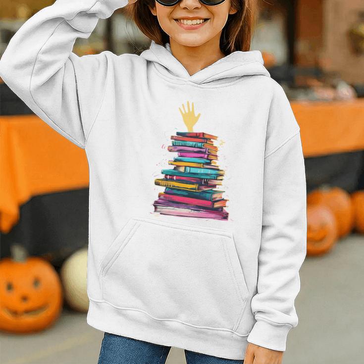 I'm OK Reading Books Library Bookworm Bookish Book Lover Graphic Youth Hoodie