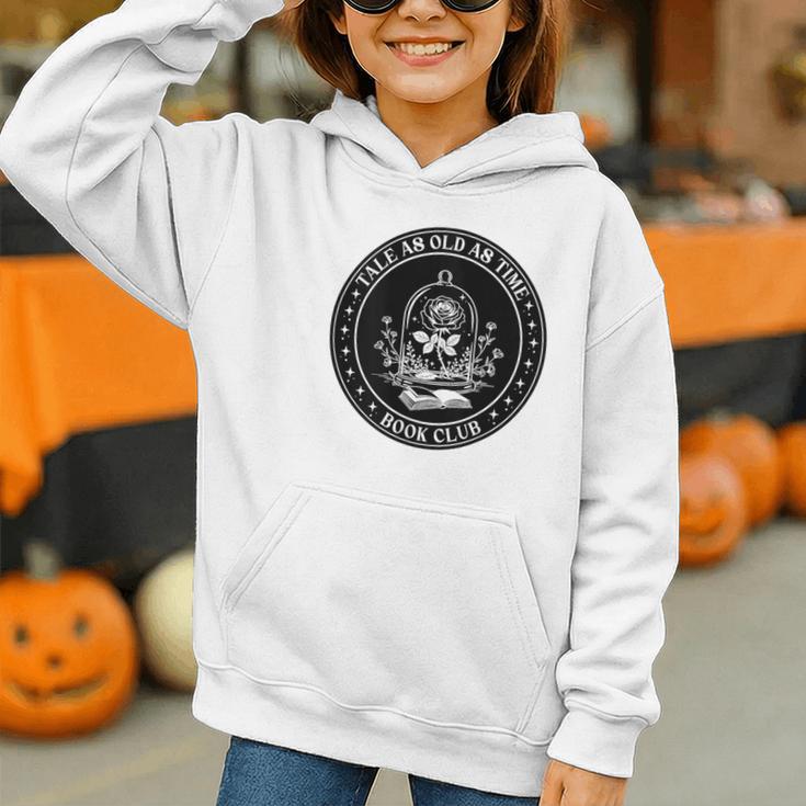 Tale As Old As Time Book Club Rose Graphic Youth Hoodie