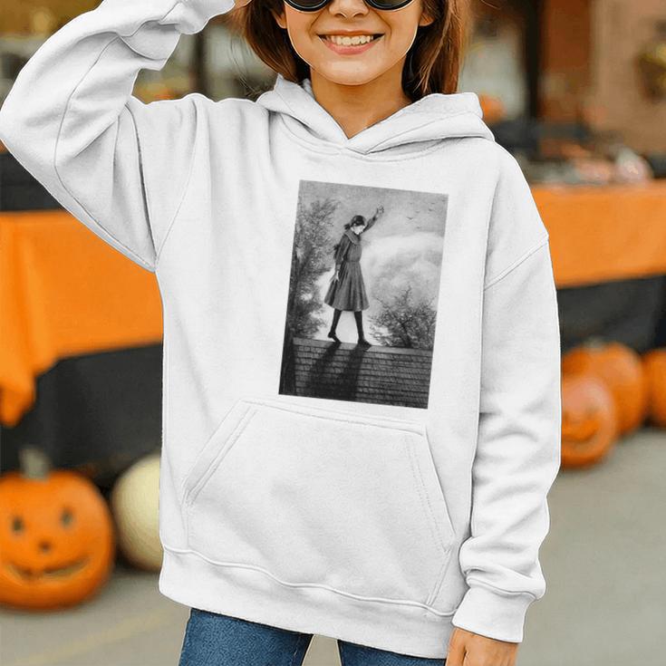 Vintage Anne Of Green Gables -Roof Scene From Book Premium Tri-Blend T-Shirt Graphic Youth Hoodie